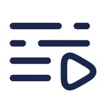Playlist SVG Icon